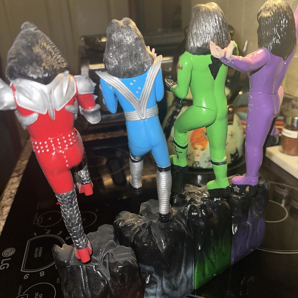 KISS Destroyer polar light Model Kit complete set Custom Color Coded Painted Set