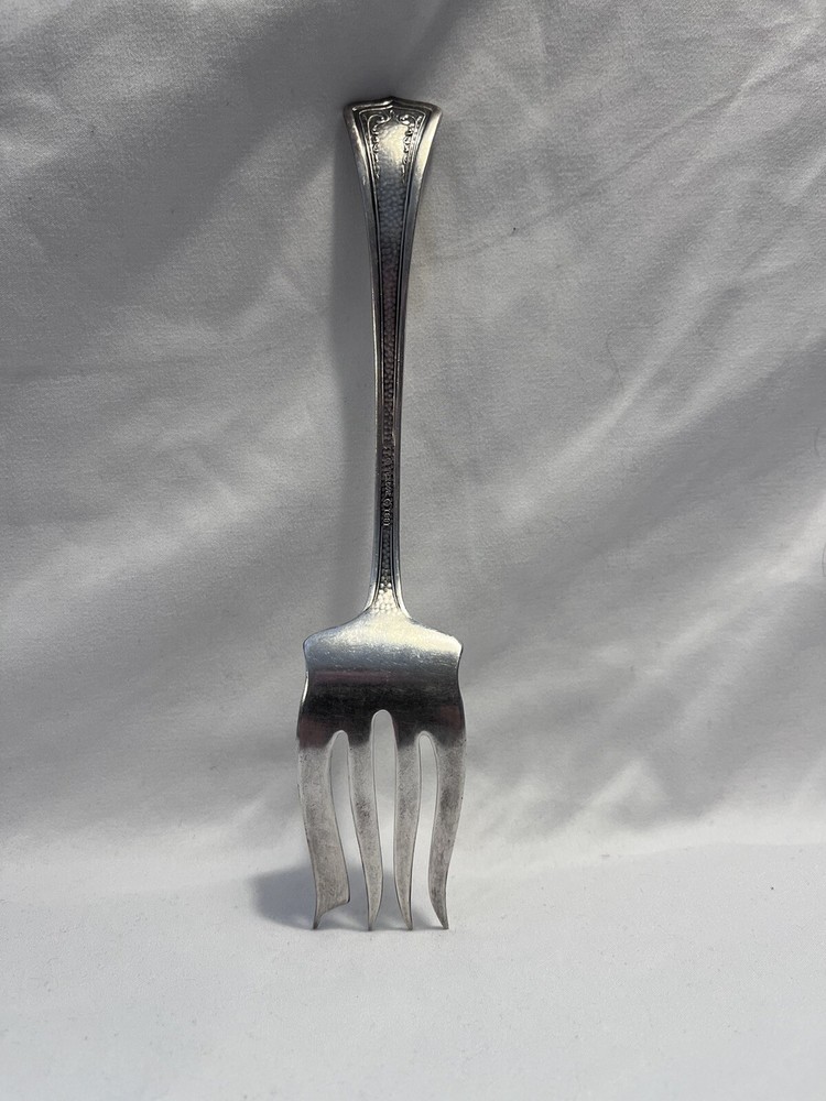 1881 Rogers Oneida (Silverplate, 1917) Coldmeat Serving Fork