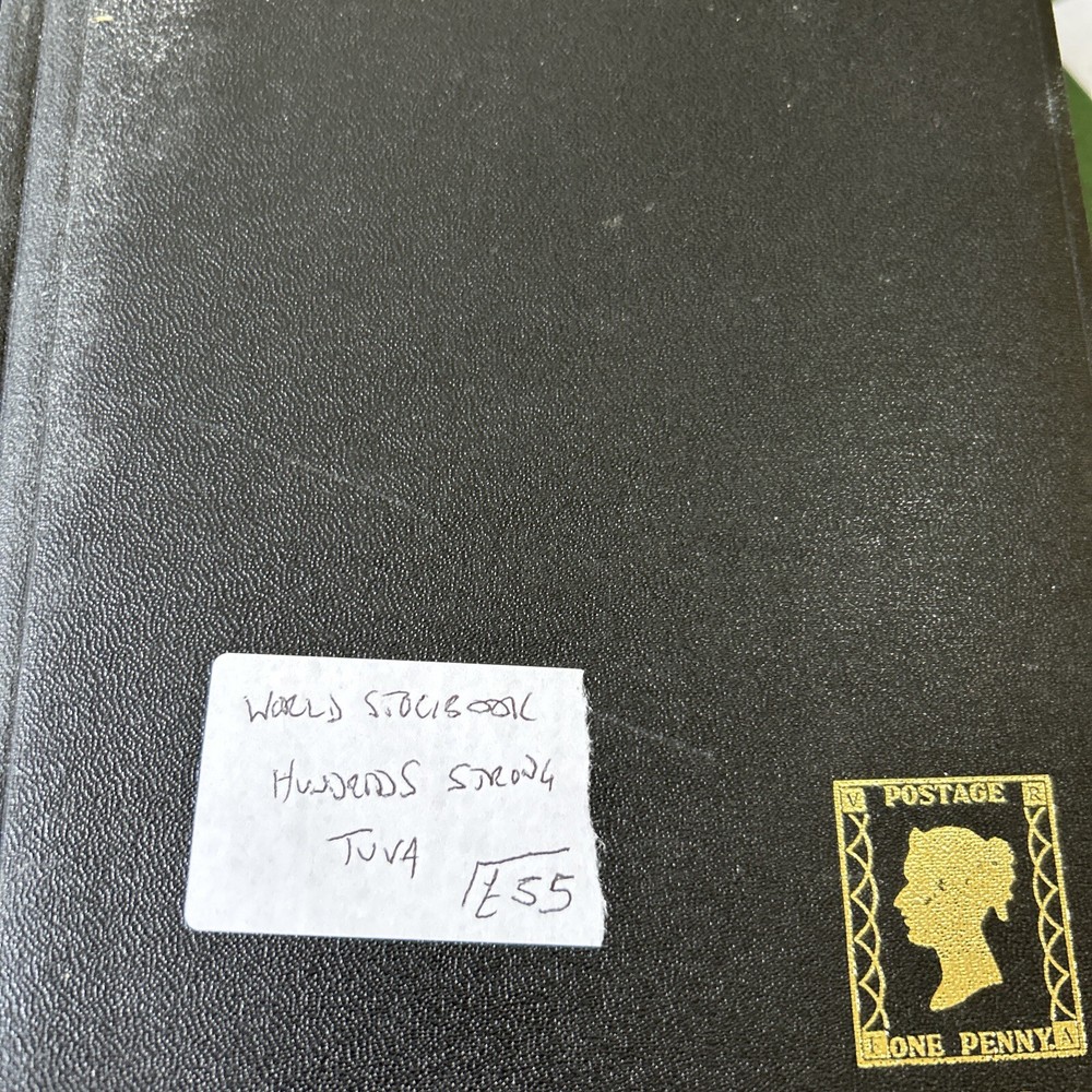 World Stockbook Hundreds Strong Tuva BC466