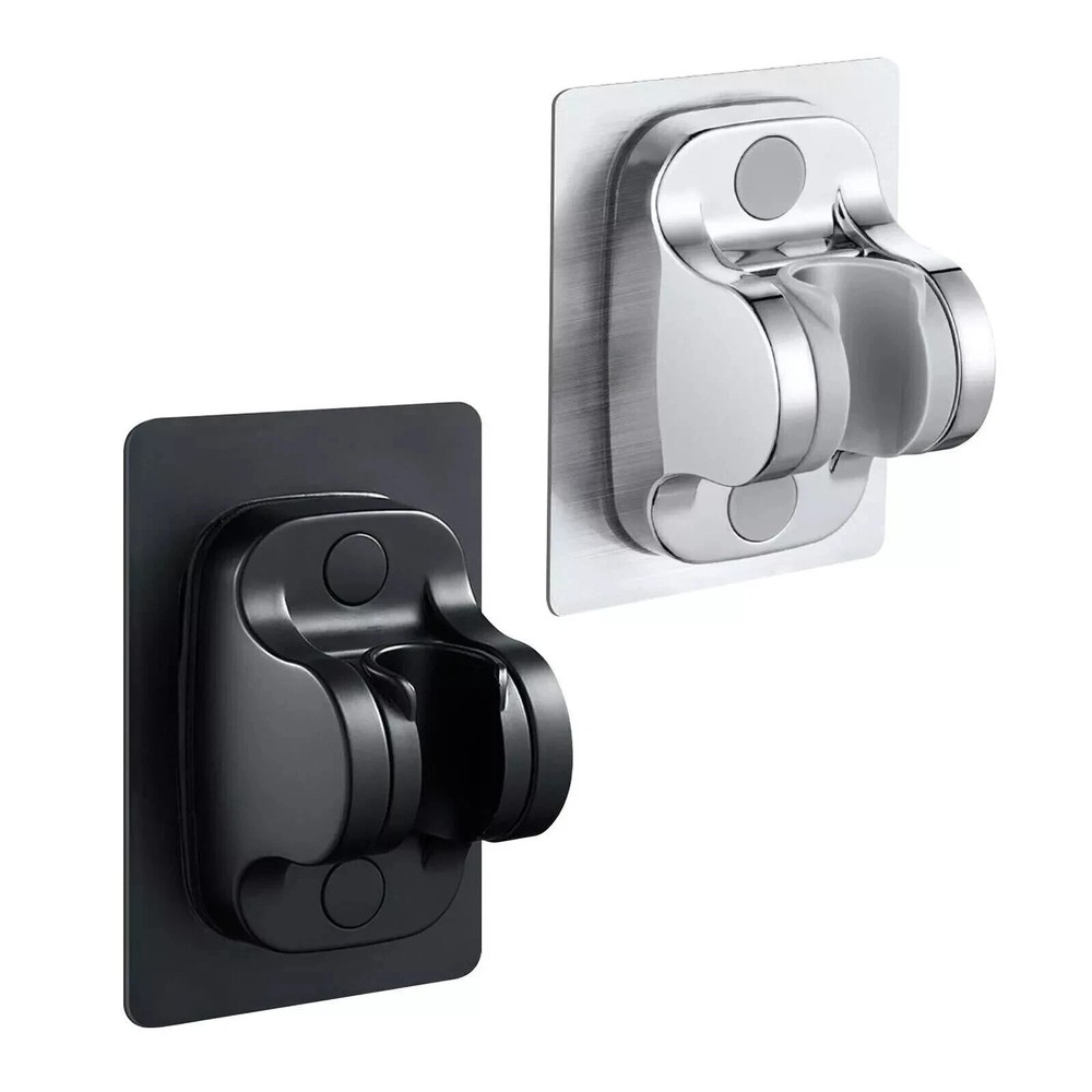 Self-adhesive Handheld Shower Head Holder Adjustable Wall Mount Shower Bracket