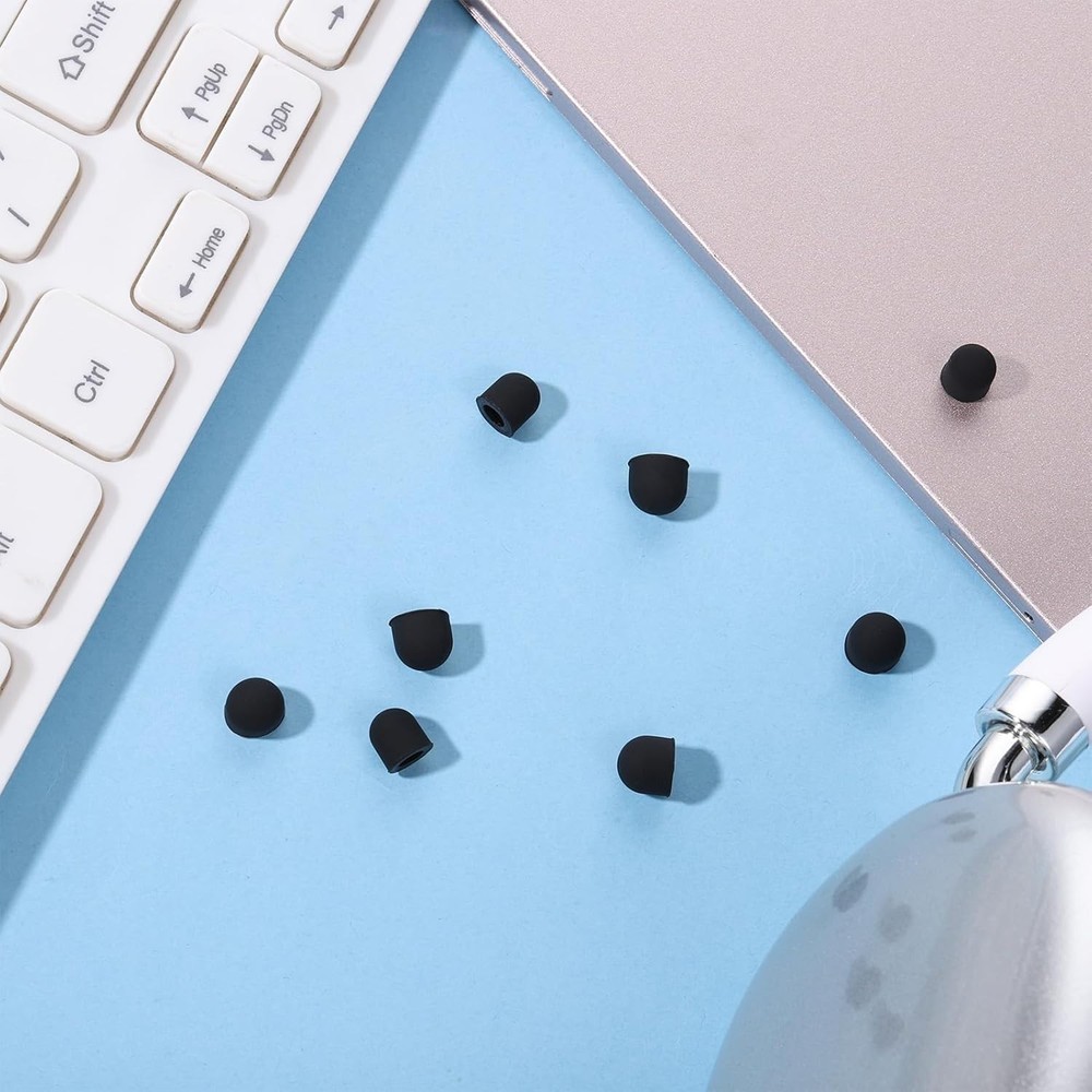 Convenient 30 Pcs Rubber Stylus Tips - Universal Compatibility for Precision Use