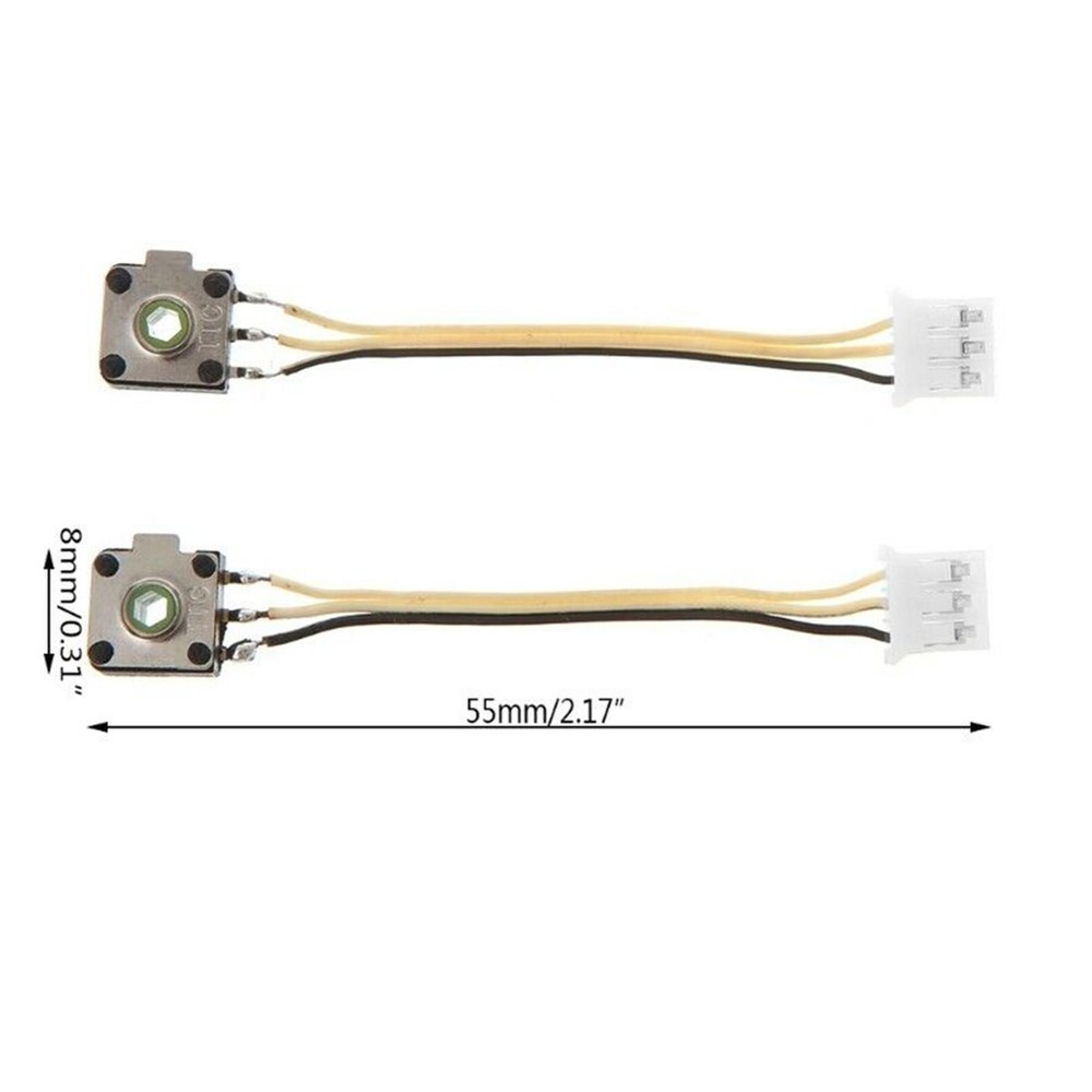2Pcs Mouse Wheel Encoder Decoder For Razer Mouse For Naga 2014 Mamba 5G/V2 R