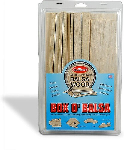 Guillows Box O'Balsa Random Sizes - #14