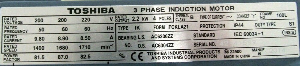 NEW SUMITOMO E3P-20-2.2-S1450-E PUMP E3P 220V E3P2022S1450E
