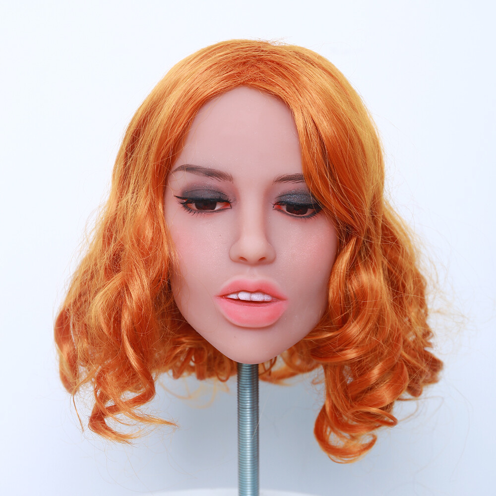 Realistic TPE Oral Sexy Toys Adult Love Toys Sex D-oll Head For Men Head Only
