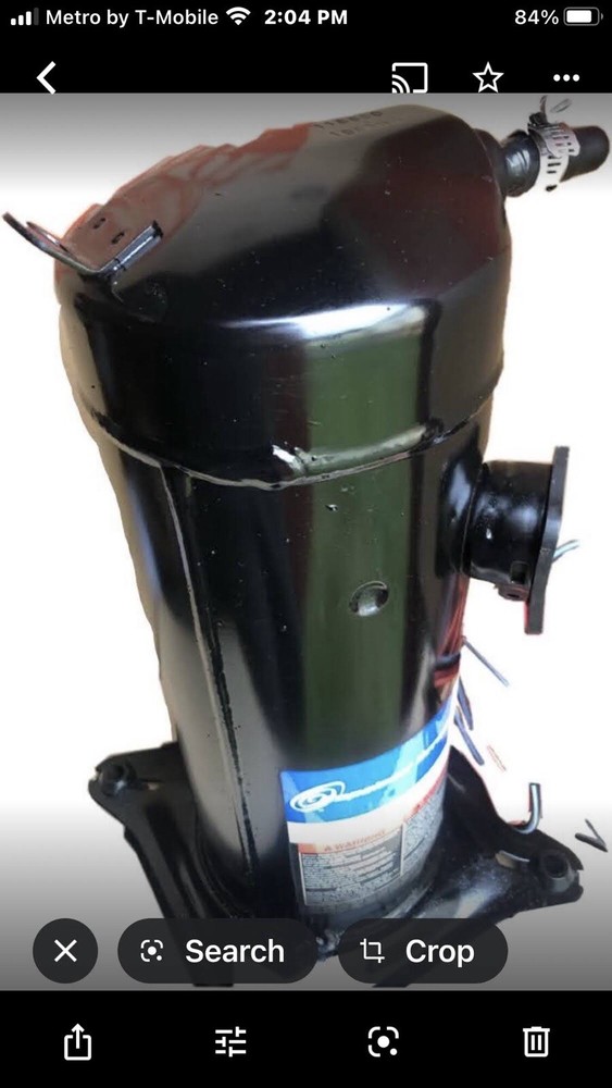 A.C. Compressor 2 &1/2 Ton R-410 “USED” Preowned