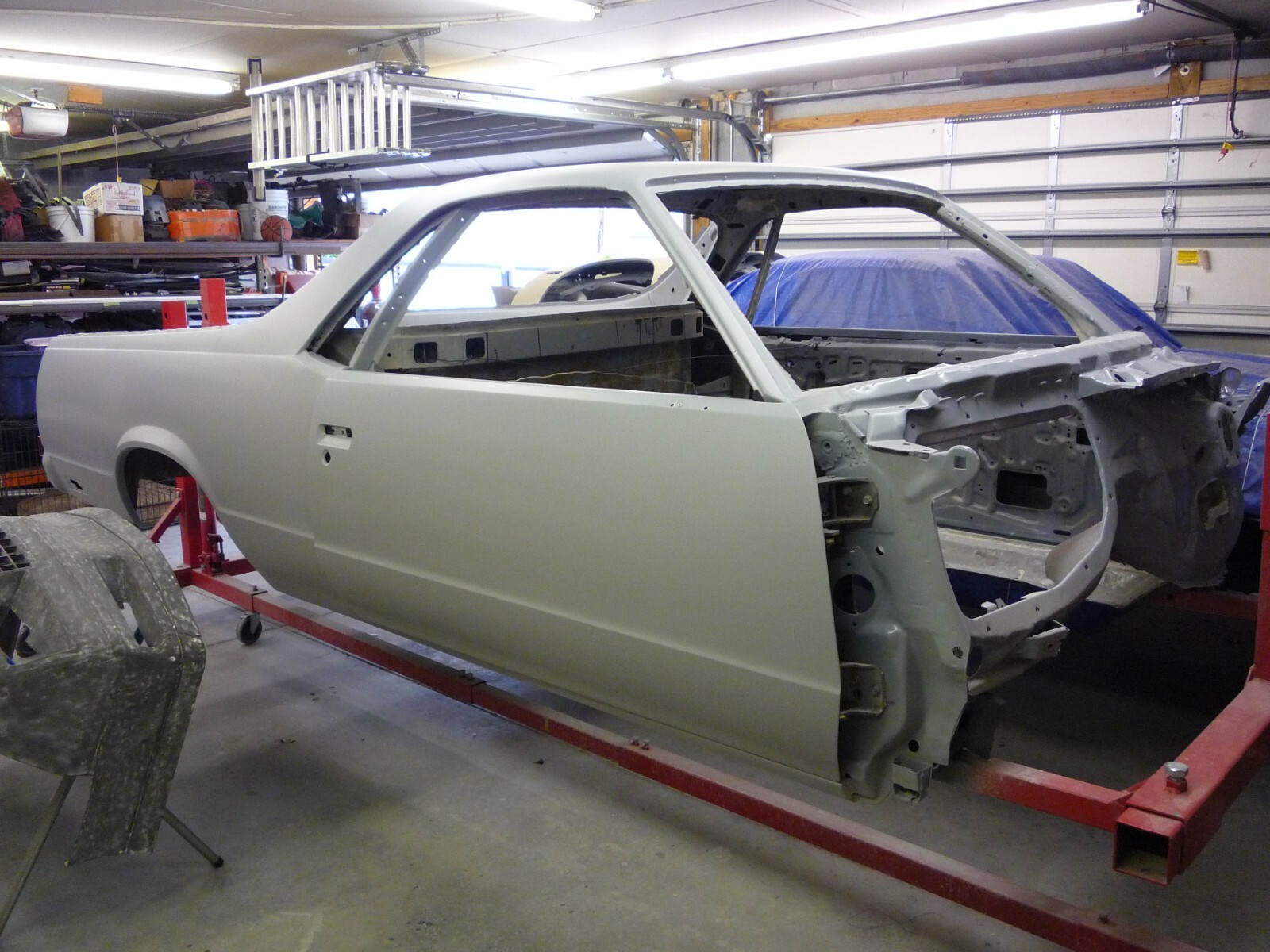 1986 El Camino Chevy Choo Choo Pro Street Tubbed G-Body Restore