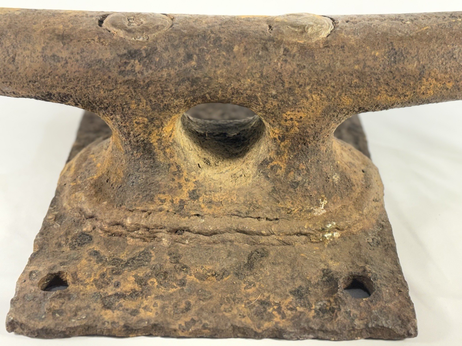 Antique Cast Iron Nautical Dock Cleat Boat Rope Tie Marine USA