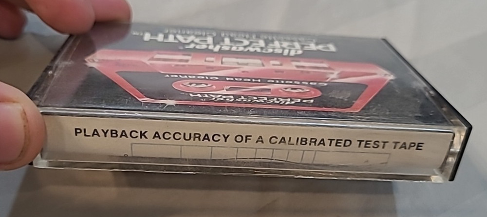 DiscWasher Perfect Path Cassette Deck Head Cleaner