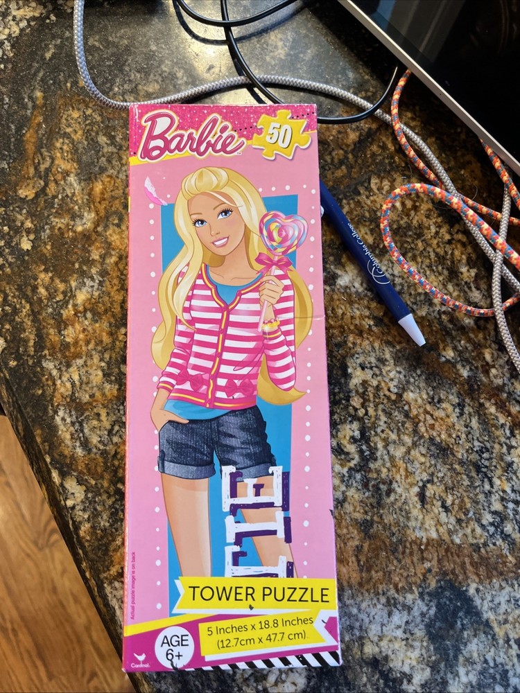 Barbie 50pc Tower Puzzle Brand New