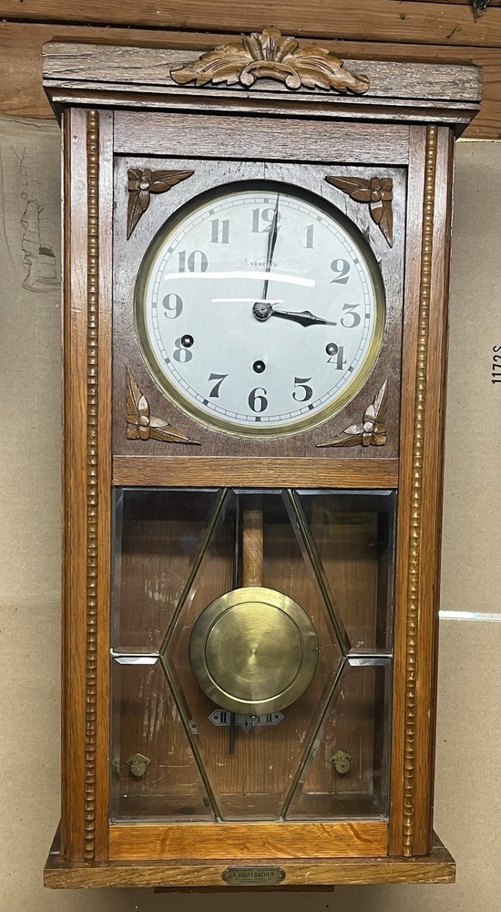 Vintage Vedette Pendulum Clock