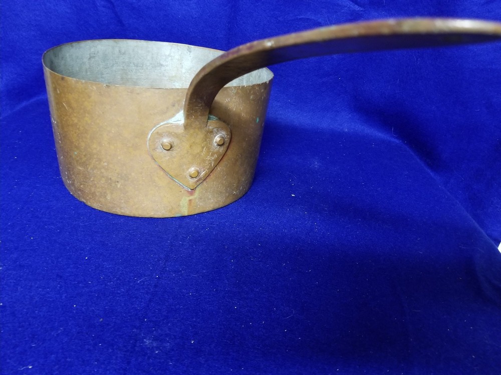 Antique Hand Made Copper Pot, Dovetailed
