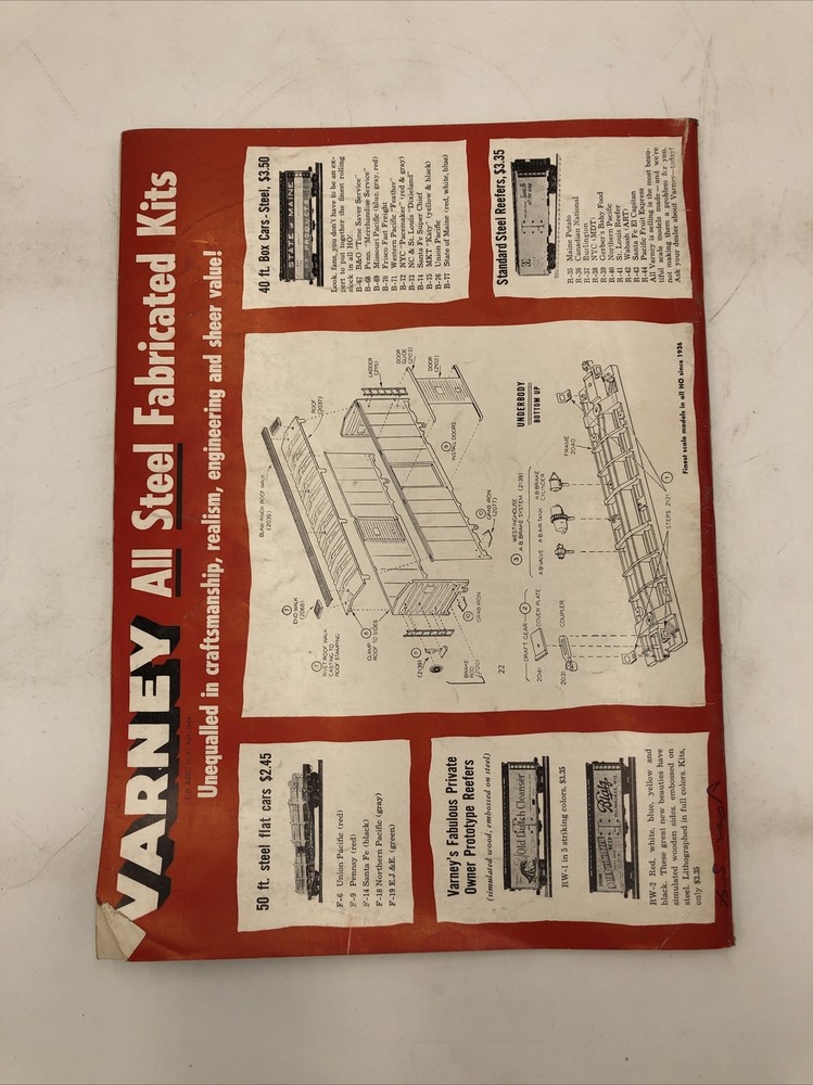 Model Railroader Magazine January 1954