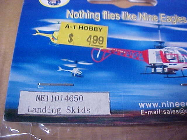 NINE EAGLES NE11014650 = LANDING SKIDS (NEW)