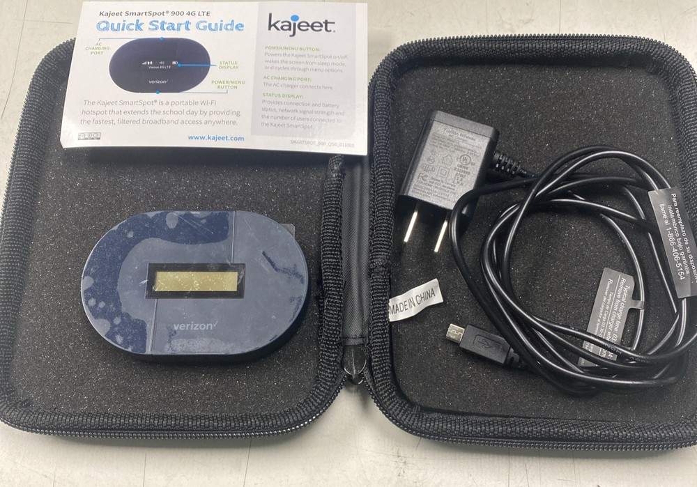 8 Kajeet SmartSpot 900 4G LTE