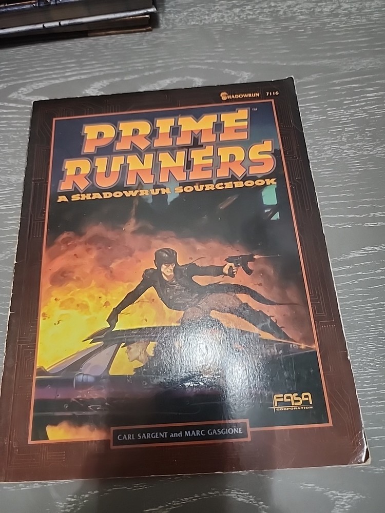 Shadowrun- Prime Runners  Sourcebook - FASA 7116