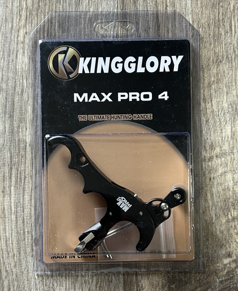 KING GLORY Max Pro 4 Archery Thumb Release - NEW - KingGlory