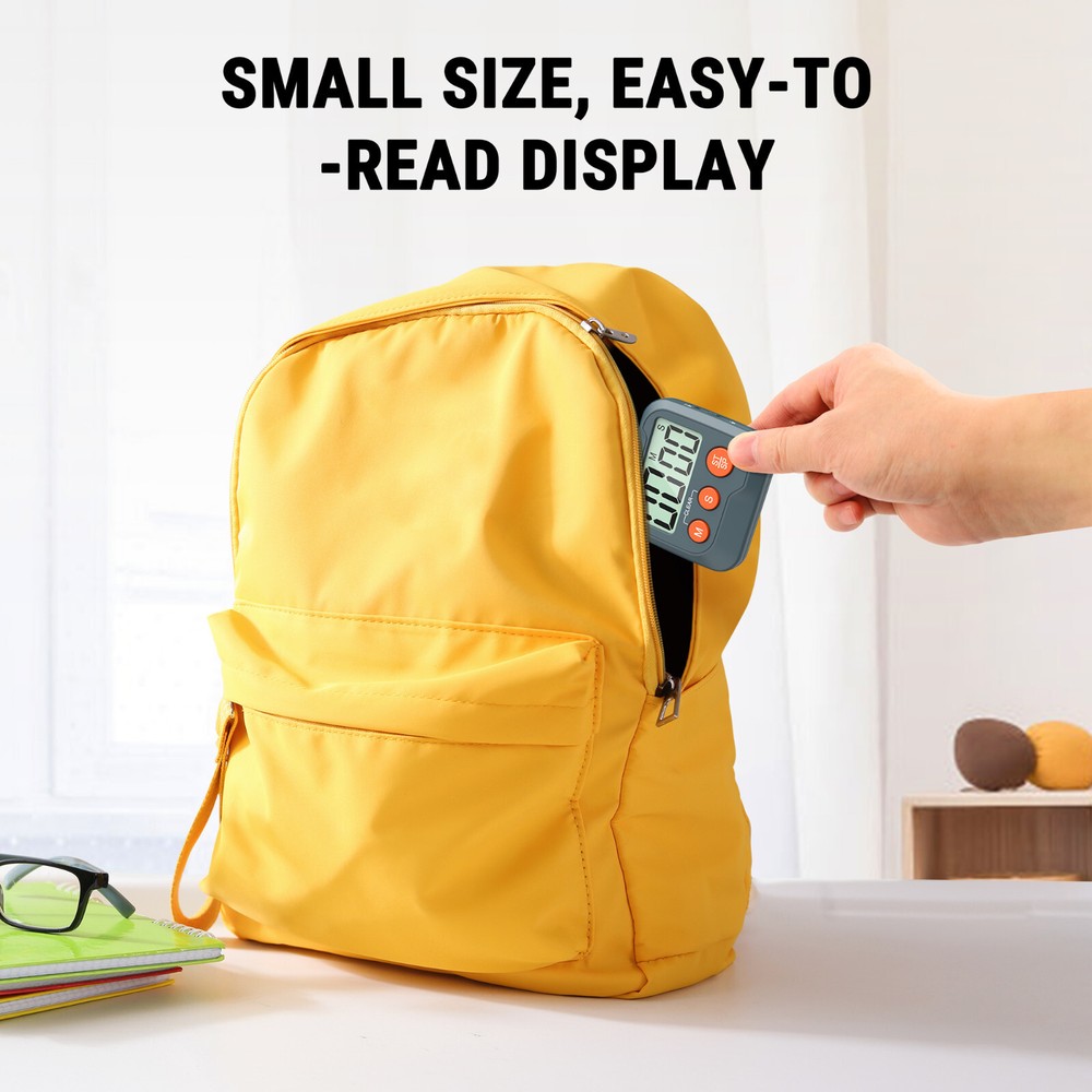 ThermoPro TM03W 2-Pack Digital Timer for Cooking, Countdown Timer Stopwatch