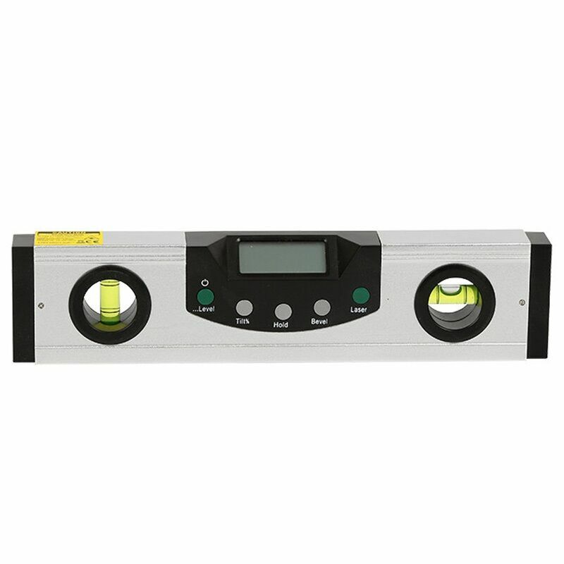 Digital Display Infrared Level Angle Ruler 600mm 4X90° Automatic Power Off
