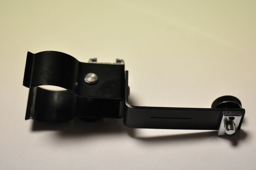 Hasselblad adjustable flash or accessory bracket.