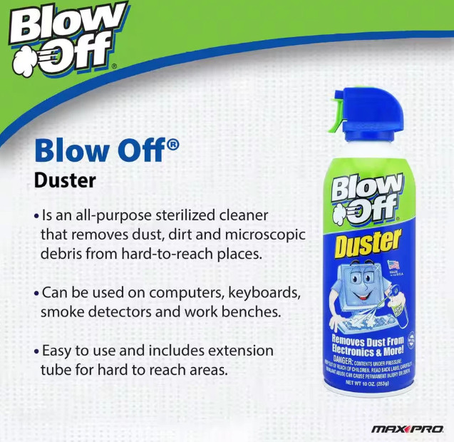 Blow Off 10 oz. Duster (2-Pack)