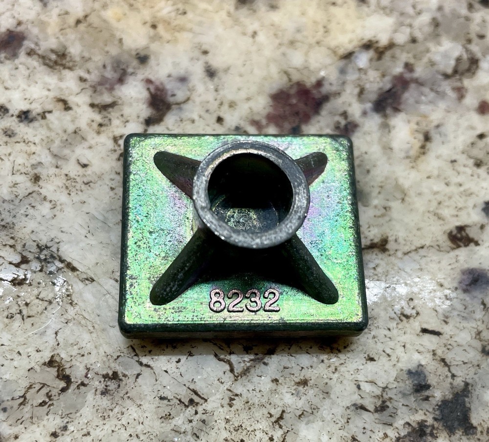 Vintage 3D 1" Craftool Co 8232 Leather Stamp