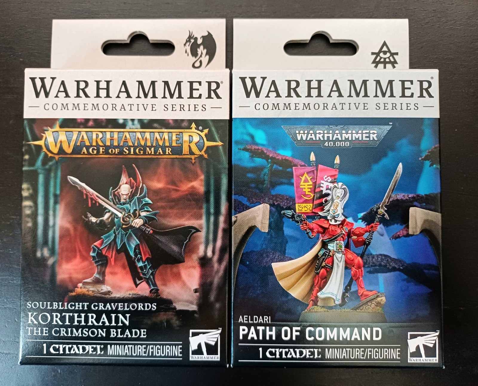 BOTH Warhammer Anniversary 2026 Models Korthrain Crimson Blade Path of Command