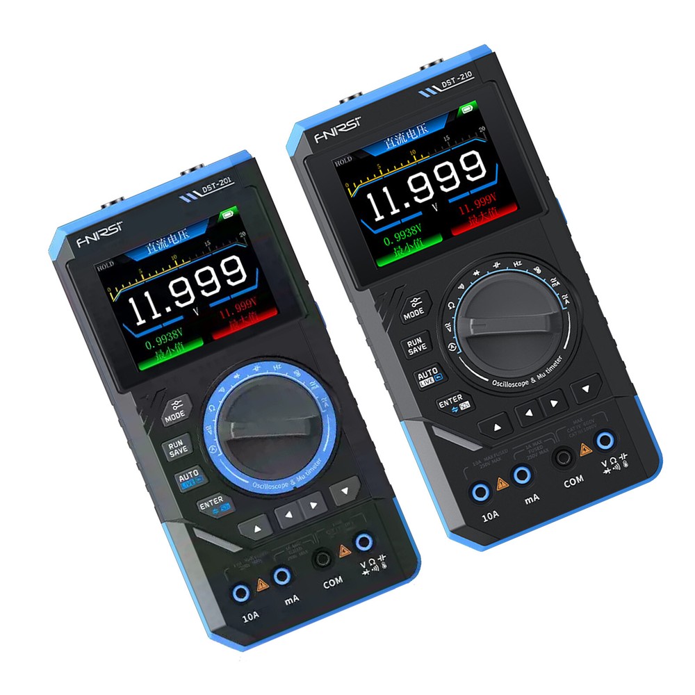 FNIRSI 3 In 1 DST210 Digital Oscilloscope Multimeter Function Signal Generator