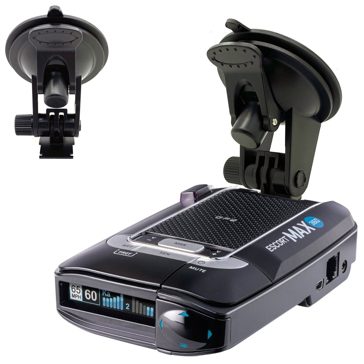 NEW Escort MAX 2 MAX2 MAX 360 & BELTRONICS GT-7 Radar Detector Car Suction Mount