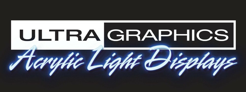 Ultragraphics Acrylic Light Display Believe - 7 color changing light