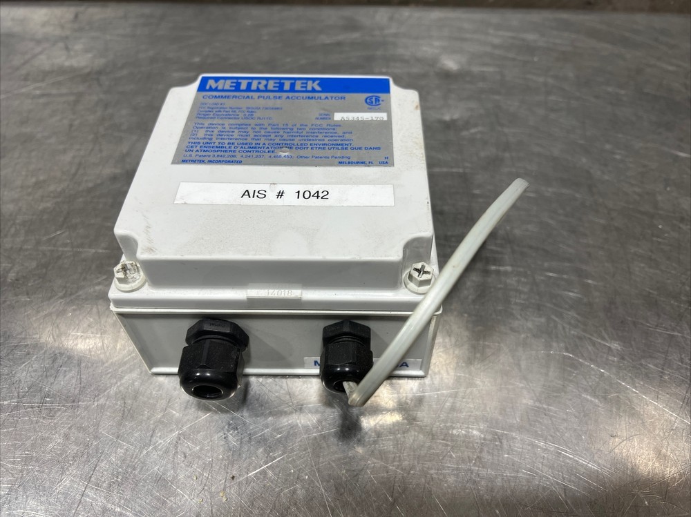 Metretek Commercial Pulse Accumulator Used Surplus