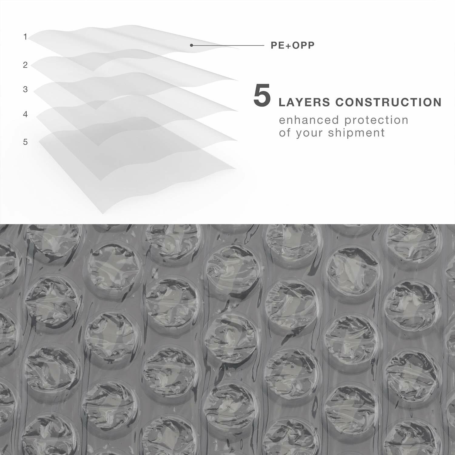 ProLine 100 #0 6.5x10 Extra Wide Pink Poly High Bubble Mailer DVD CD Envelopes