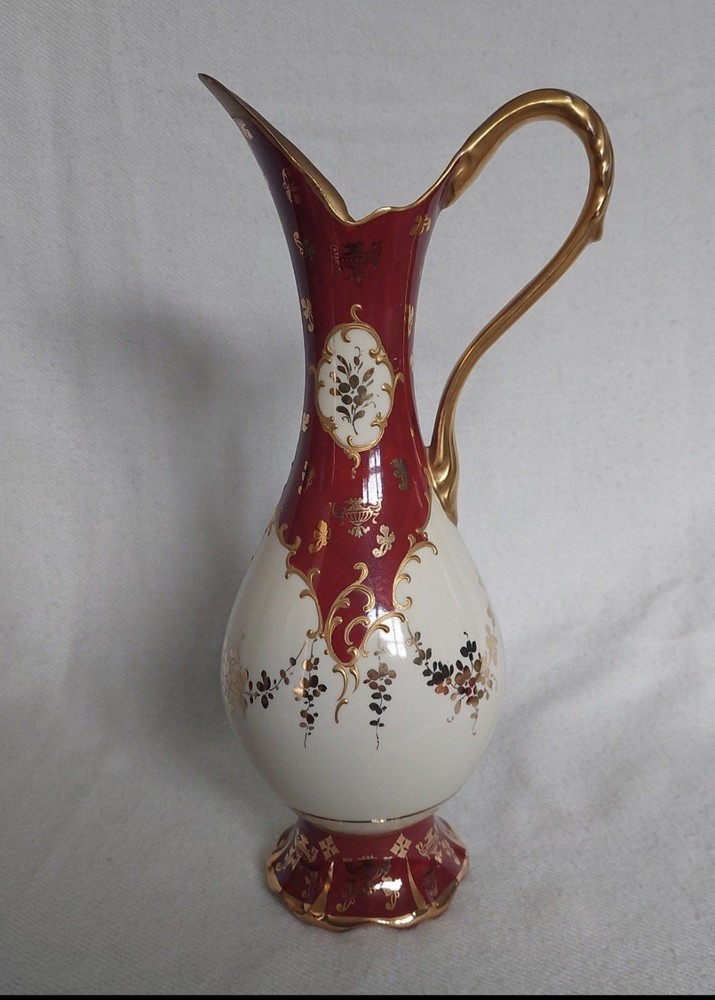 Hand Painted  Eton China (#9641) Pitcher/Vase
