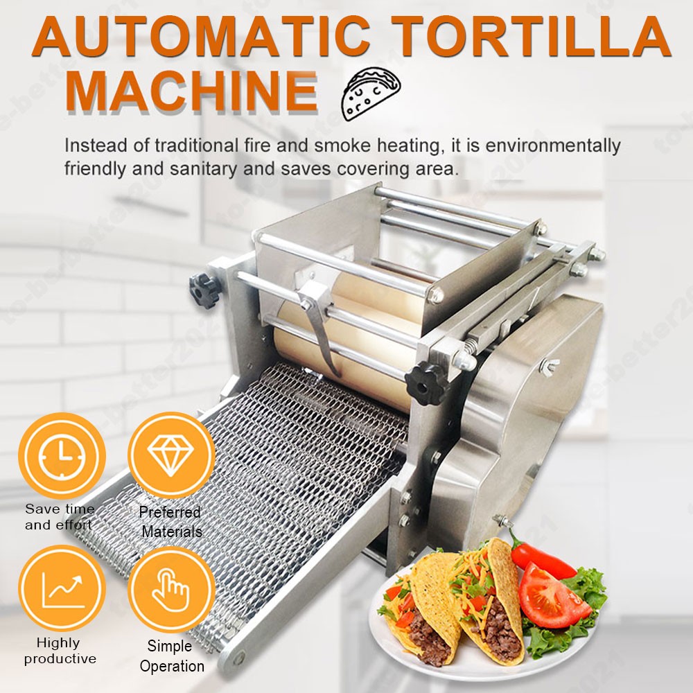 Corn Tortilla Making Machine Commercial Electric Mexican Tortilla Maker Machine