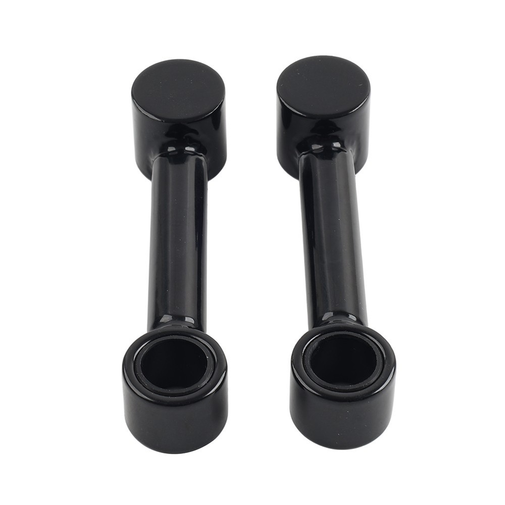 Front Mudguard Mount Bracket Kit For Harley Softail Springer FXSTS 1993-2006 Blk