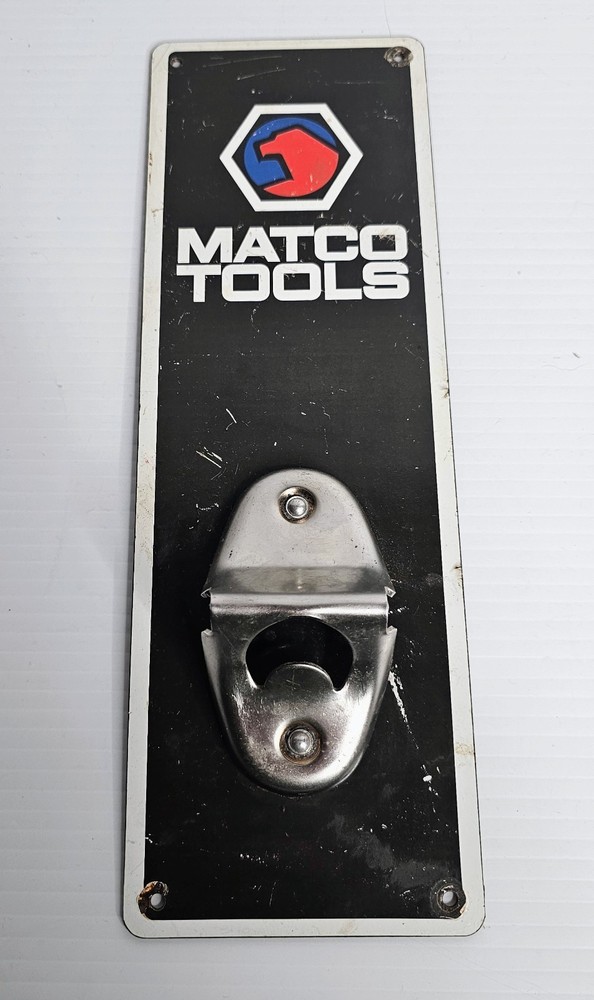 Matco Tools Wall Mount Bottle Opener 12 X 4