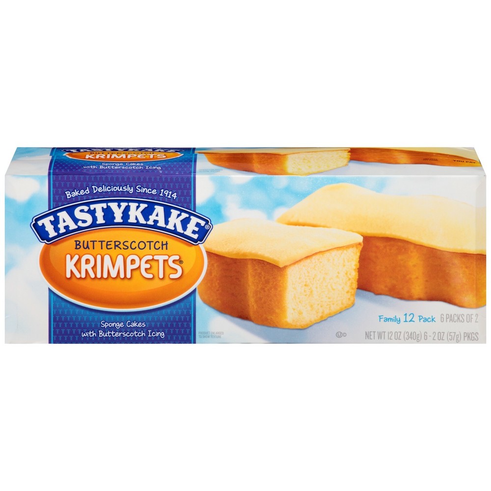 Tastykake Butterscotch Krimpets