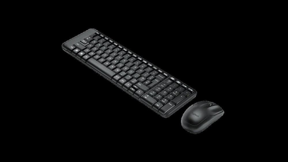 Logitech MK220 Compact Wireless Keyboard and Mouse Combo, Spanish Layout