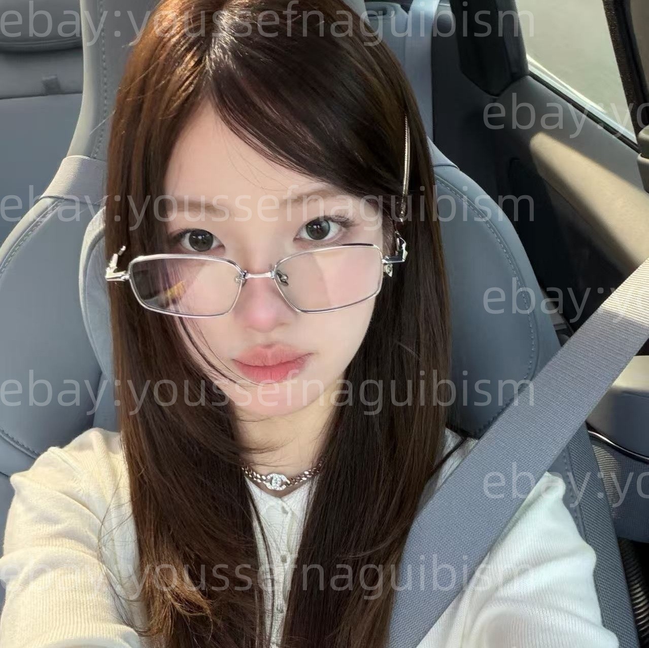 2025 GentleMonster Sunglasses BOLD - Saga 02 Silver Frame Clear Lenses