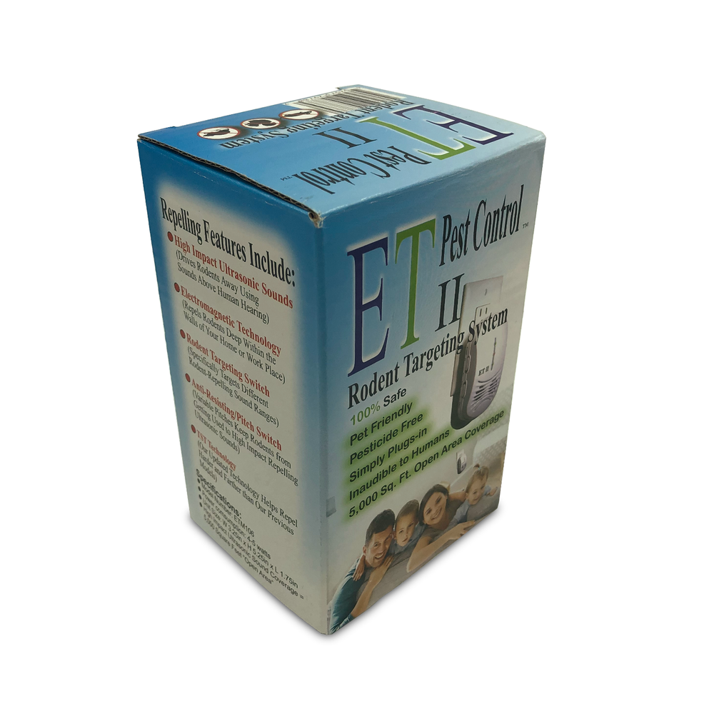 Mice Repeller | Electronic Rat Repeller | ET II Repels Rodents Fast!