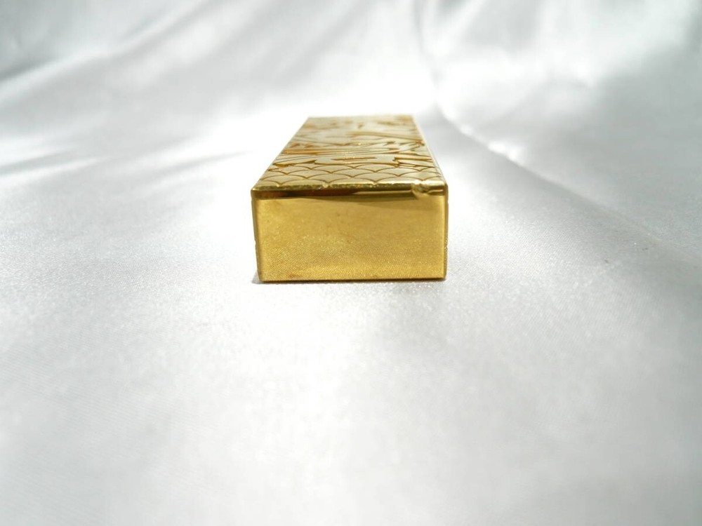 WORKING Dunhill gas Lighter gold without box