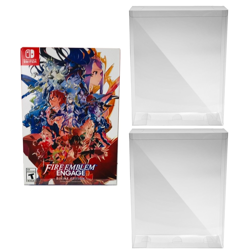 2x Protector Box For Nintendo Switch. NTSC FIRE EMBLEM ENGAGE: DIVINE EDITION.