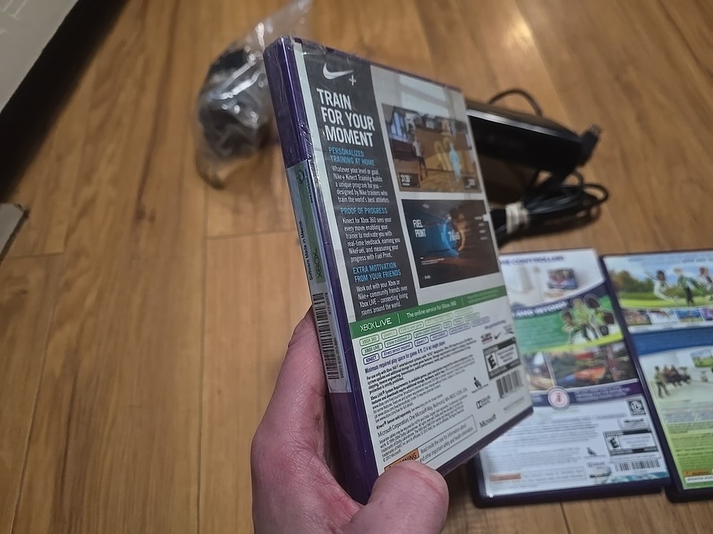 Microsoft Xbox 360 Kinect Sensor Bar with 3 Games Bundle Tested