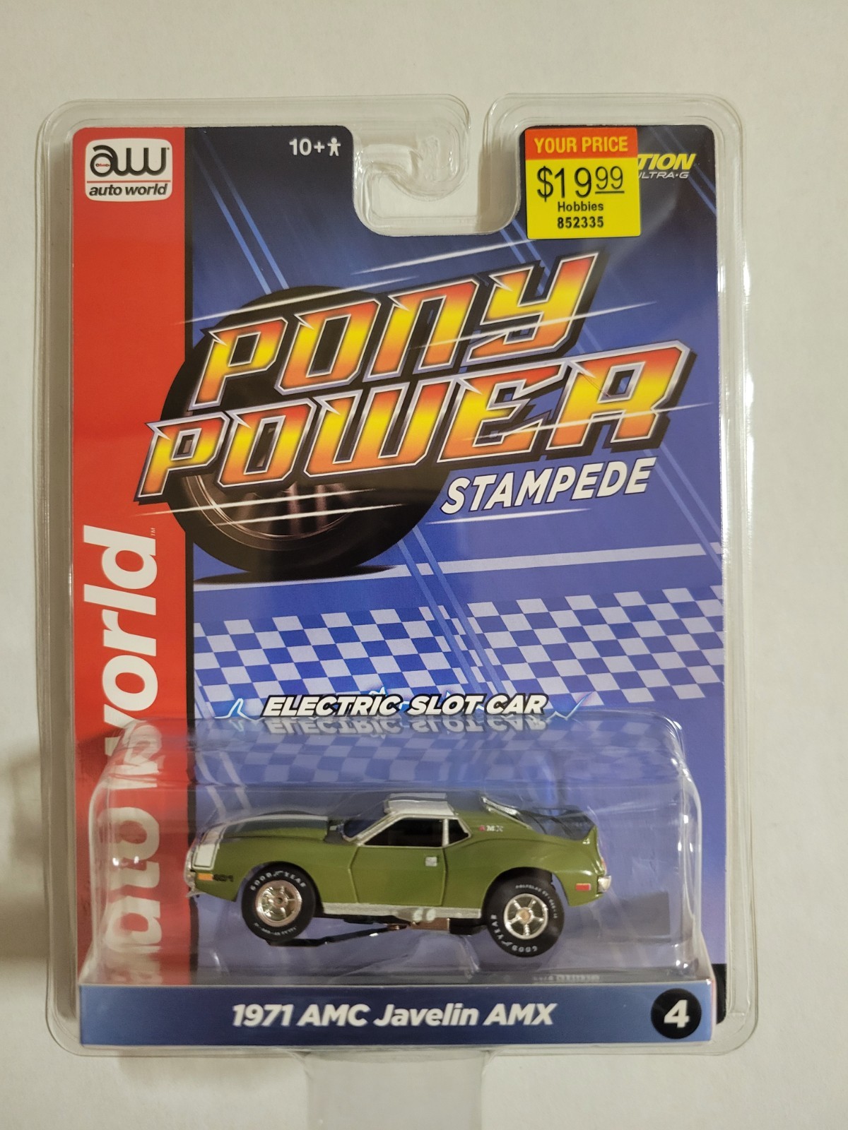 Auto World 1971 AMC Javelin AMX  HO Scale Slot Car SC410