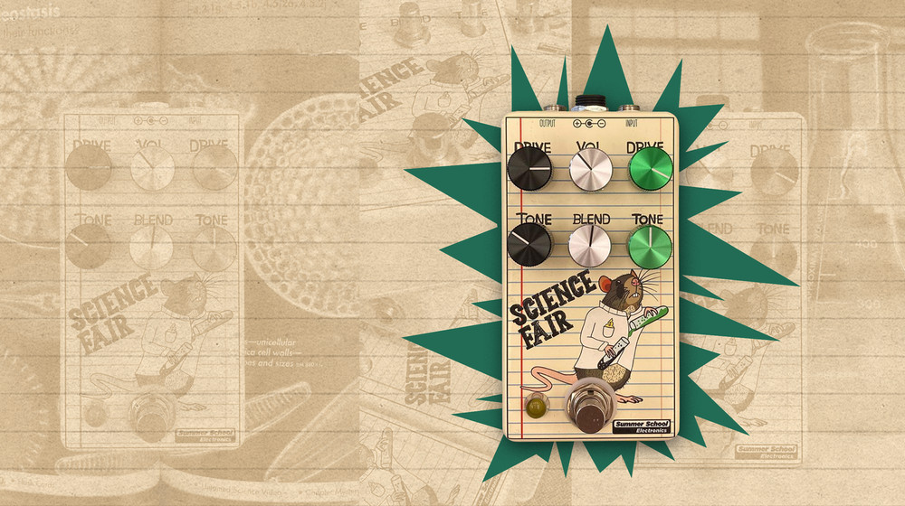 Summer School Electronics Science Fair Distortion/Overdrive Pedal