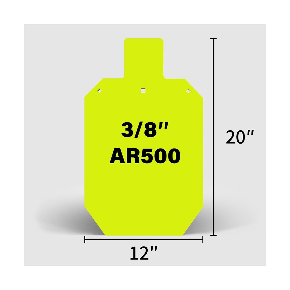 Highwild Target Stand System - AR500 Steel Target with 2x4 Mount Kit