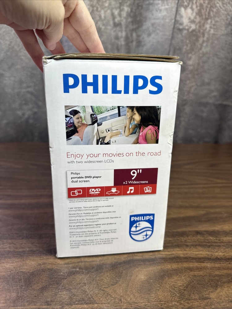 Philips PD9012M/37 9" LCD Portable DVD Player, Does Not Include Second Screen