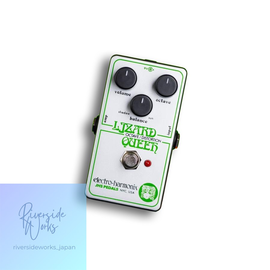 electro-harmonix LIZARD QUEEN OCTAVE FUZZ Guitar Effect Pedal