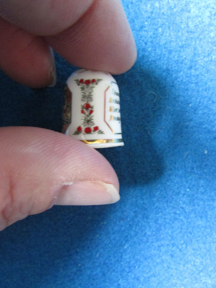 Westbury Studio Bone China Thimble - WILLIAM MORRIS