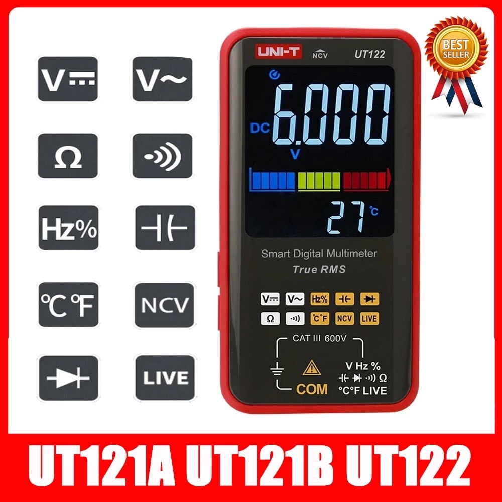 UNI-T UT121A UT121B UT122 Digital Multimeter Voltage Frequency Dual Display ✦KD